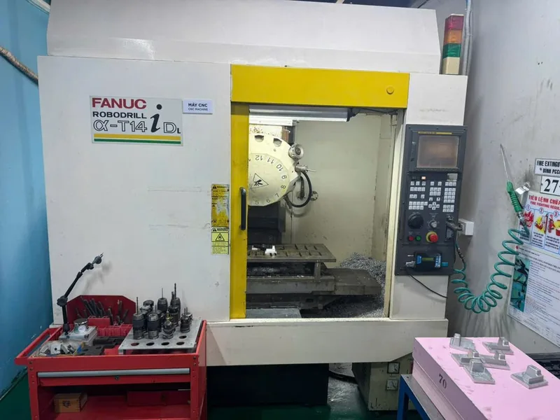 FANUC CNC machining for in-house tooling
