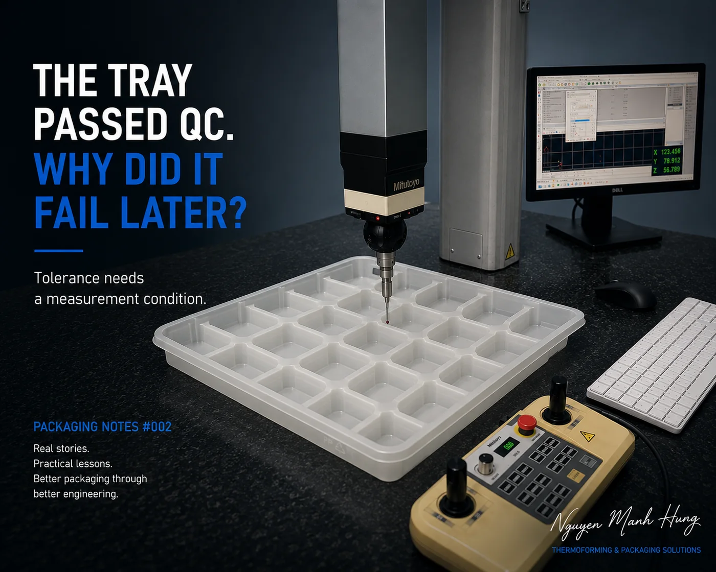 Packaging Notes #002 — The Tray Passed QC on Friday and Failed on Monday. Why?
